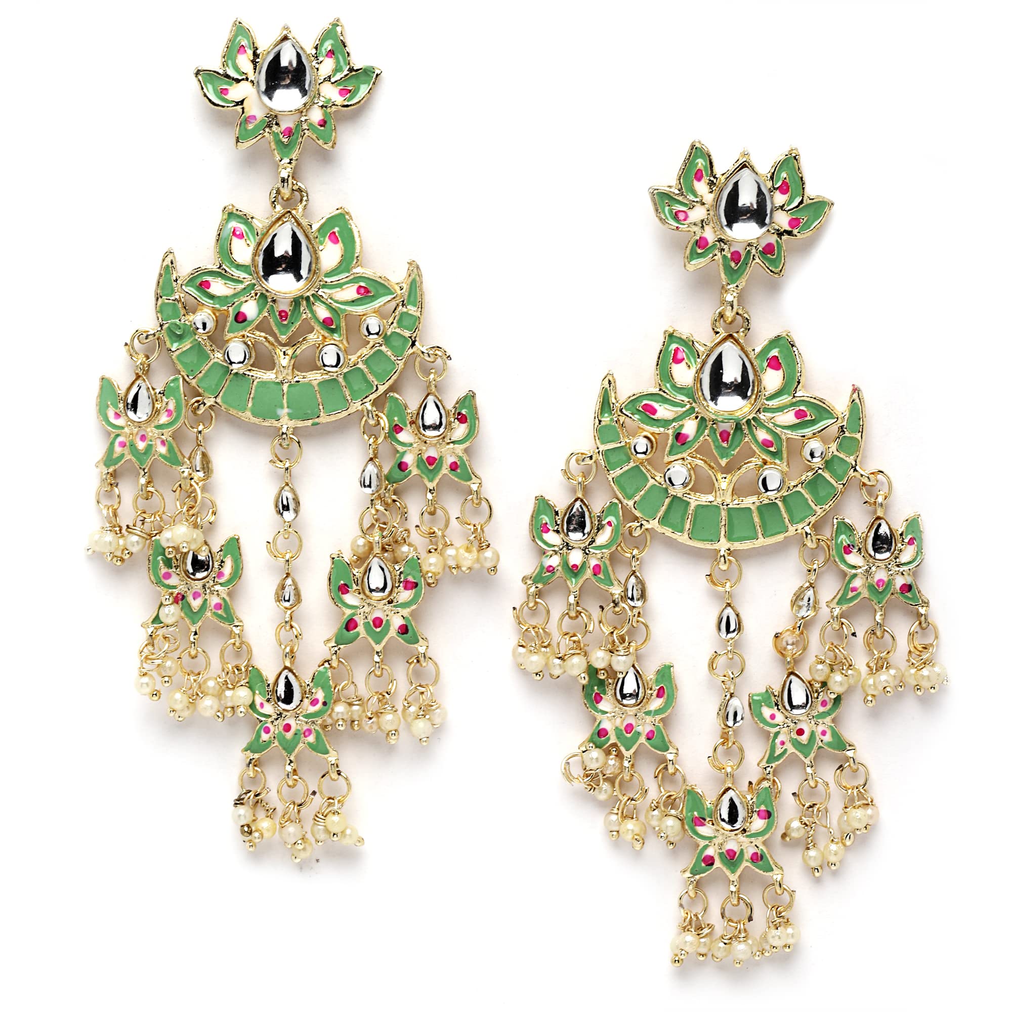 See full amazon price history chart for Shining Diva Fashion Latest Stylish Traditional Kundan Earrings for Women and Girls (14086er)(Green) Shining Diva Fashion Latest Stylish Traditional Kundan Earrings for Women and Girls (14086er)(Green) (B0BTHTKMLF) Amazon Price History, Amazon Price Tracker