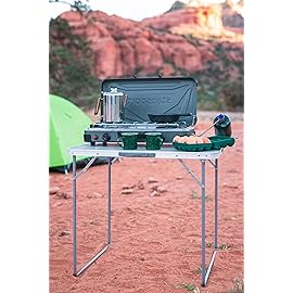 Stansport Folding Utility Camp Table, 27 x 31.5 x 23.6