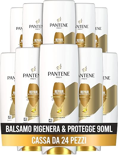 Pantene Pro-V Rigenera e Protegge Balsamo Capelli, Ripara I Segni Dei Danni, 24 x 90ml