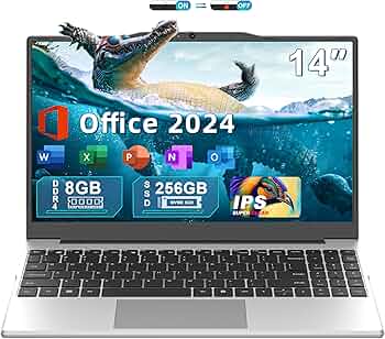 Amazon.co.jp: Fsjun ノートパソコン 【MS Office 2024搭載 &Windows