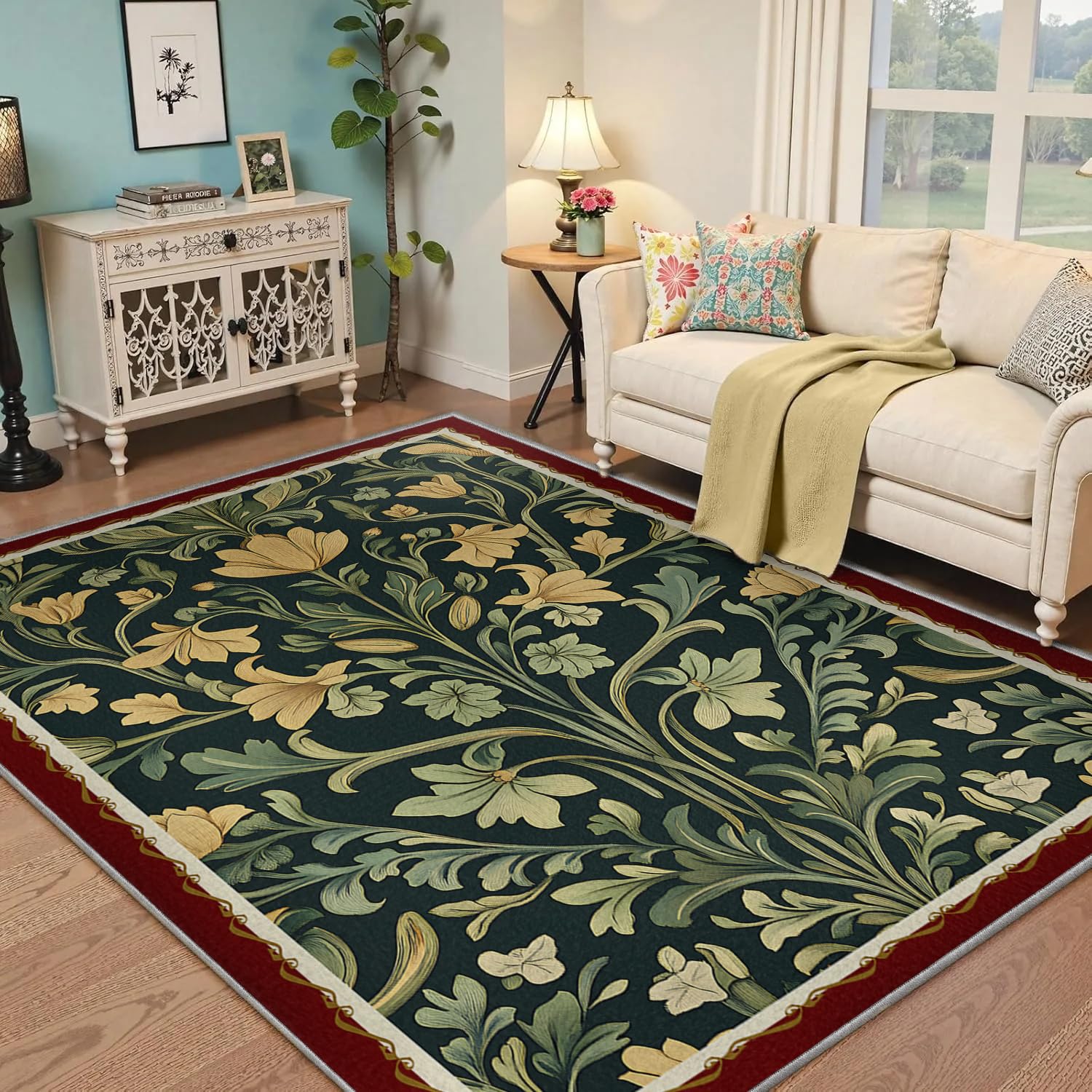 Tapis lavable antidérapant fini les glissades dans le salon