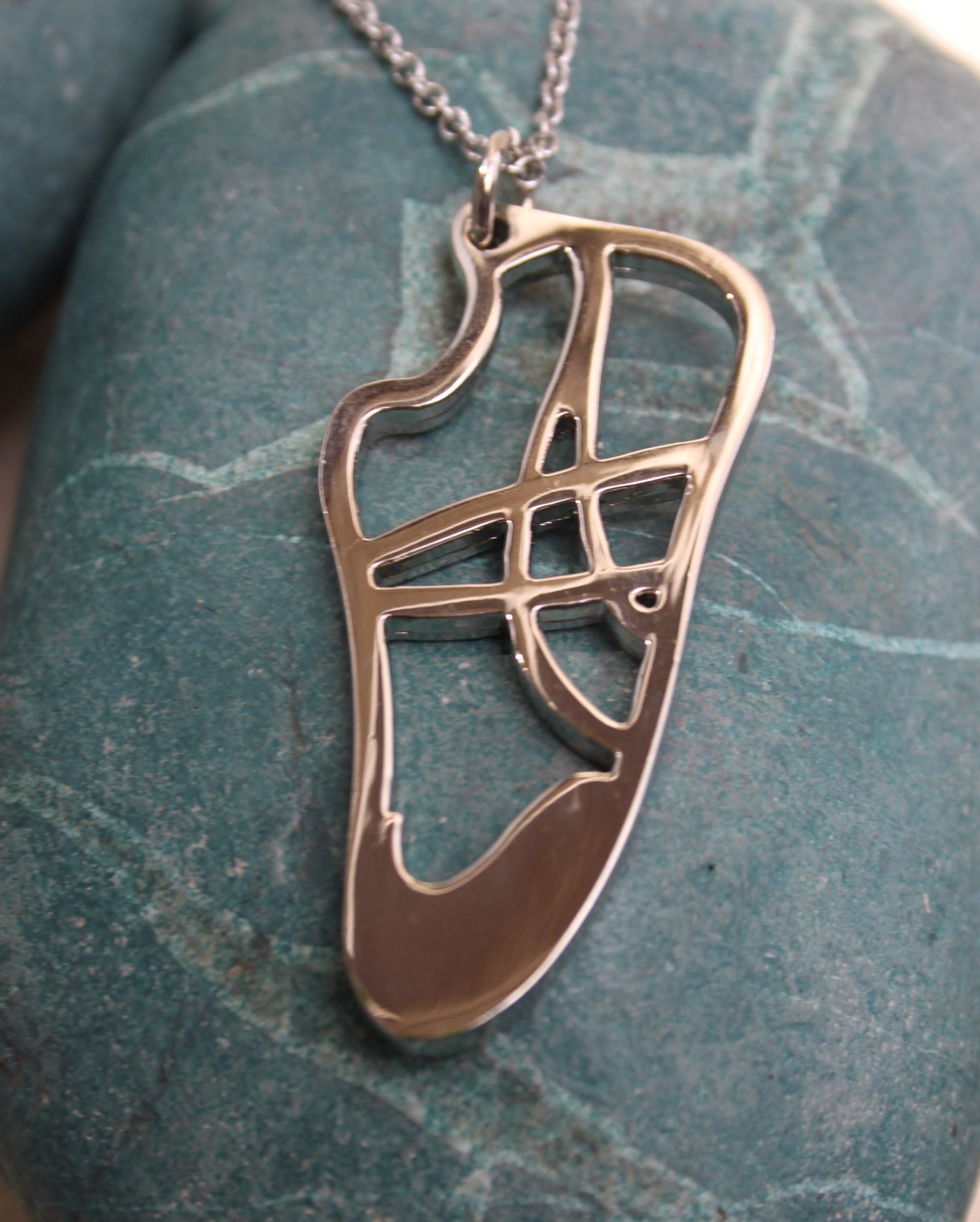 Running Shoe Pendant Necklace