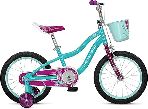 Miniatura 5 de Schwinn Koen & Elm BMX Style Toddler and Kids Bike, For Girls and Boys, 16-Inch Wheels, With Saddle Handle, Training Wheels, Chain Guard, and Front
