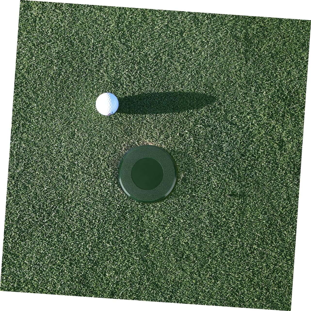 KOMBIUDA 3pcs Putter Cover Plastic Golfs Cup Cover Hole Cup Golfing Training Aids Golfing Practical Tool Outdoor