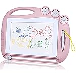 AiTuiTui Magnetic Drawing Board Toddler Toys for Girl Gifts, Erasable Doodle Sketching Writing Pad Travel Games for Kids in Car, Early Education Learning Skill Development Toys for Toddlers