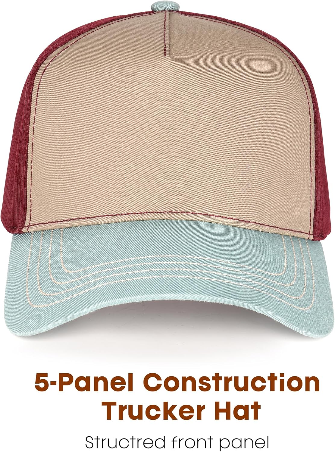 FURTALK Trucker Hat Structured Front Baseball Cap Lightweight Soft Mesh Snapback Hats for Men Women - Image 2