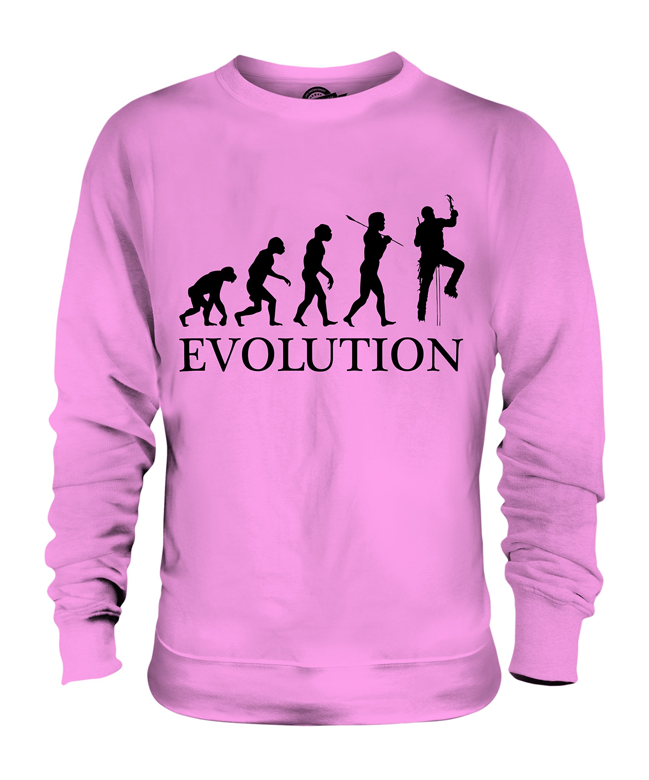 Sweat Escalade Glaciaire Évolution Candymix pull à capuche coton mixte