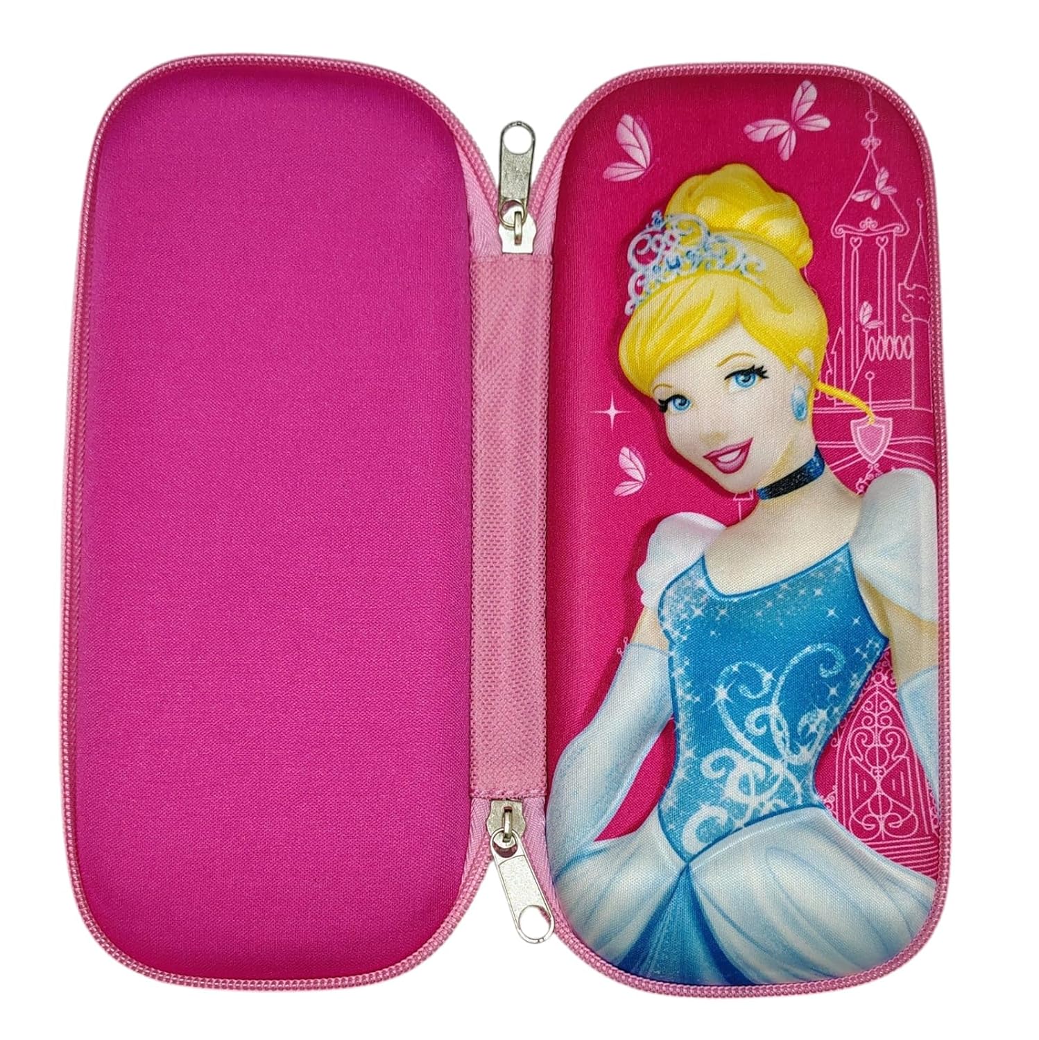 ASPIRATIO 3D EVA Pencil Case Set, Large Capacity Zip Pouch (PINK1) ASPIRATIO 3D EVA Pencil Case Set, Large Capacity Zip Pouch (PINK1)