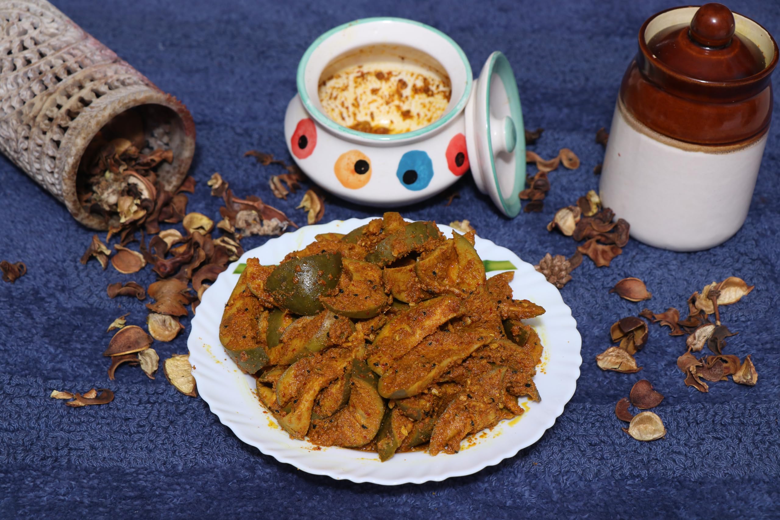 Bhagirathi Mango Special Pickle 500g Fleshy Aam Guda Wala Achar Fleshy & Juicy Cut Mangoes in Traditional Spice Blend 100% Homemade Style Zero Additives 4
