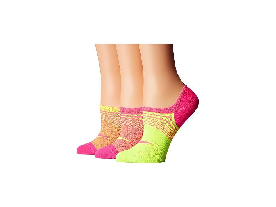 

Nike 3-Pair Pack Lightweight Footie (Multicolor) Women's No Show Socks Shoes