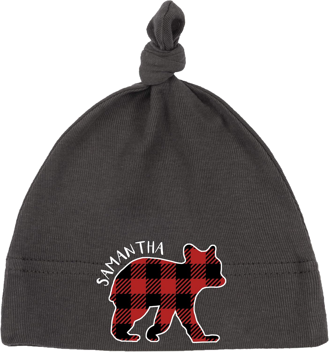 Personalized Bear Baby Hat| Baby Bear Custom Name Hat | Cute Baby Beanies