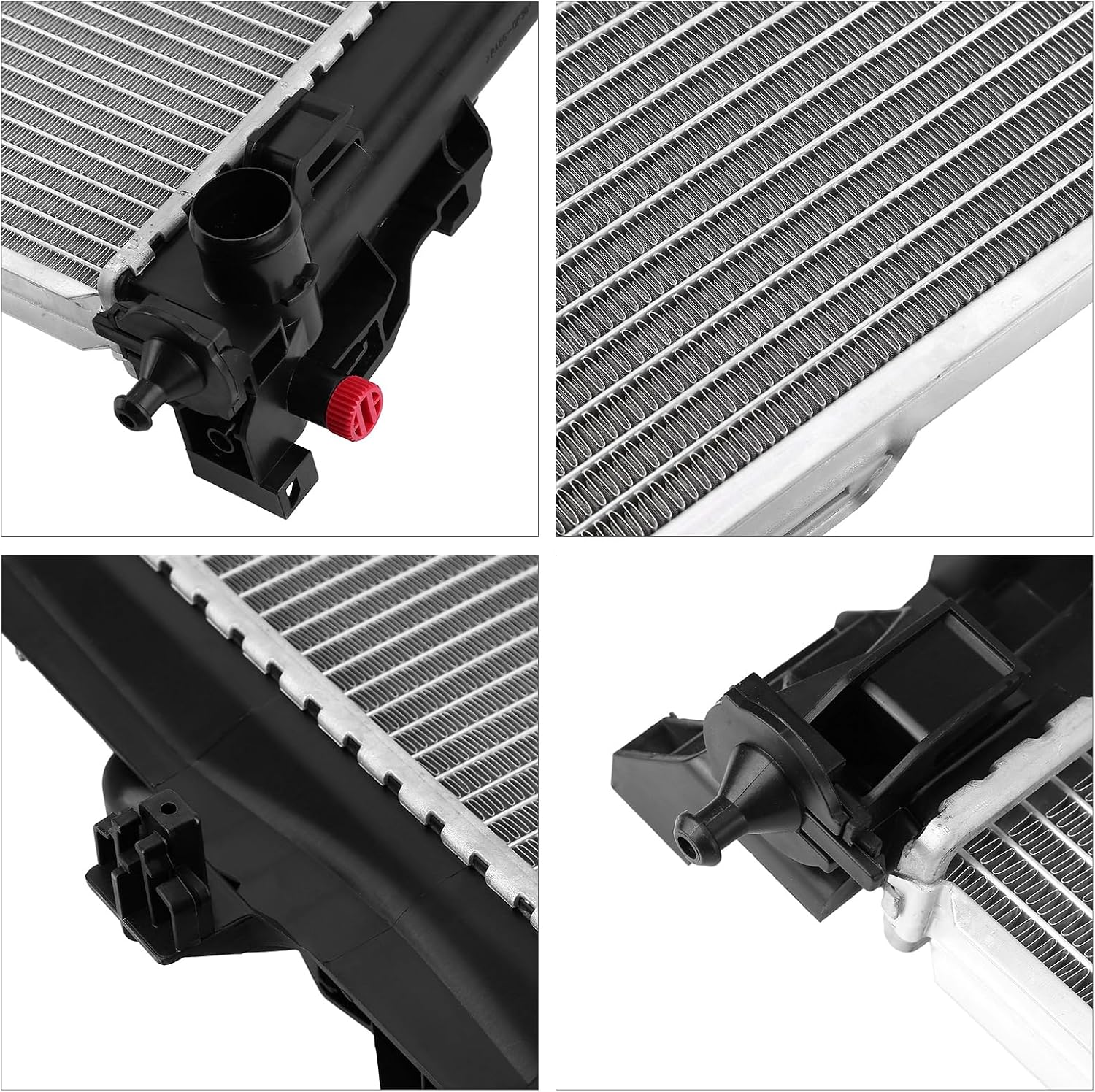 Radiator, A2465001403 2465001403 A2465001303 2465001303 Aluminum Cooling Radiator Compatible with Mercedes-Benz CLA250 C117 CLA45 GLA250 X156 GLA45 X156 2014-2020
