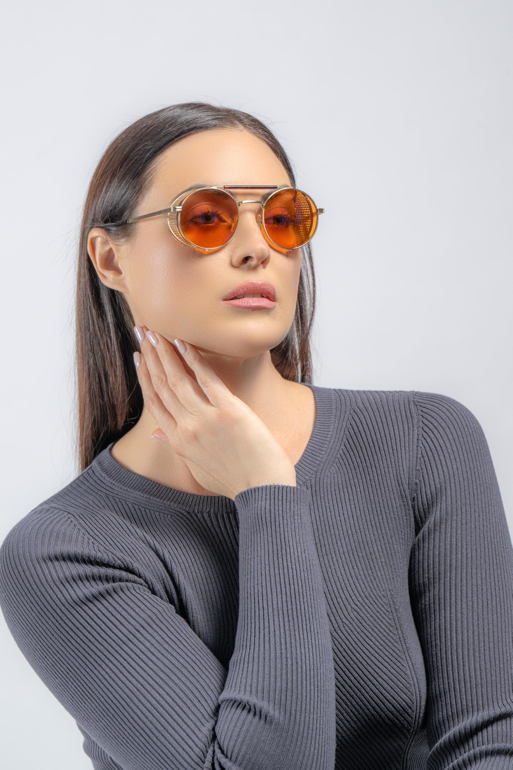 GUNNAR x Borderlands 4 Okulary - Mad Moxxi - Gold - Amber MAX