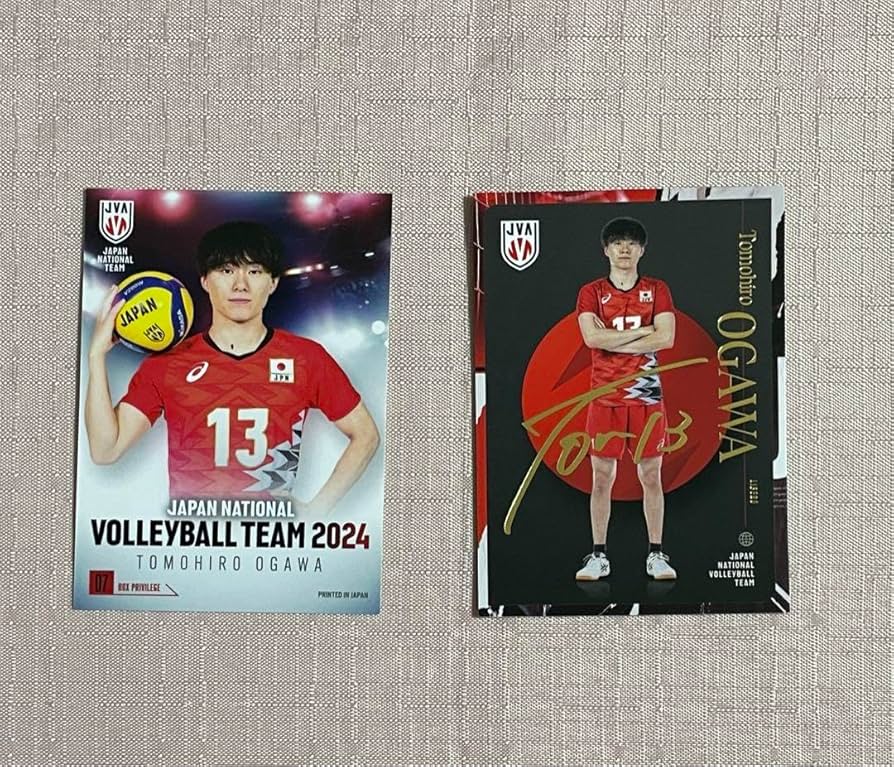 Amazon.co.jp: バレーボール男子本代表2024 小川智大 箔押し