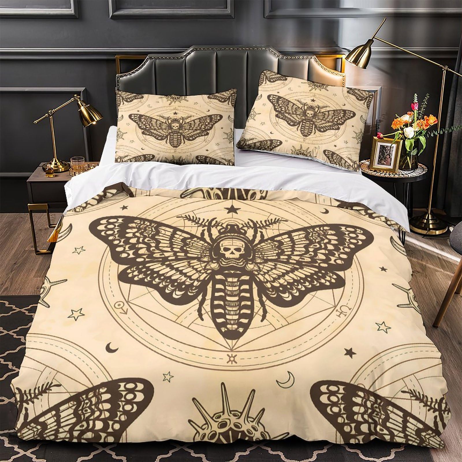 Housse de Couette Ski 3D Double 200x200 en Microfibre Respirante