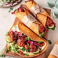 Vista 7 de BFree Tortillas de envoltura sin trigo sin gluten, batata, veganas sin lácteos (paquete de 2)