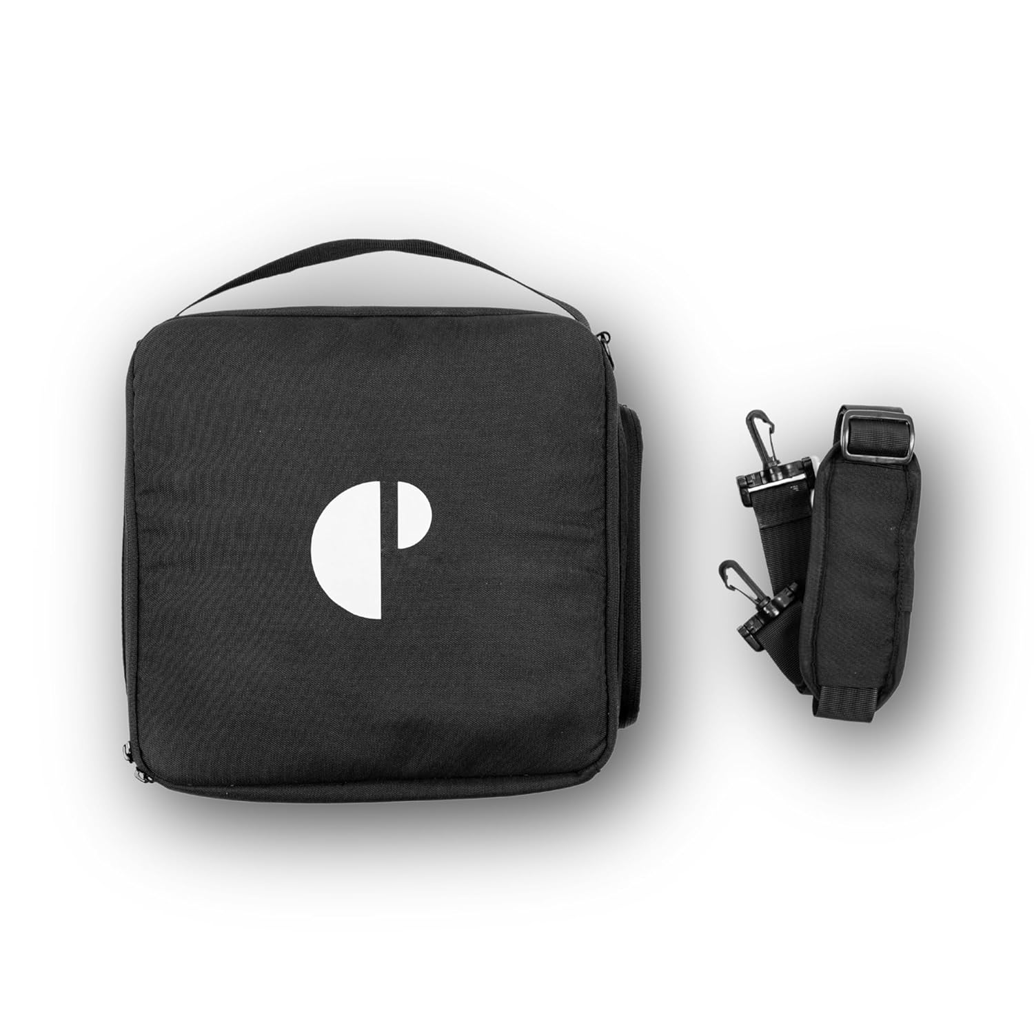 CarryPro Camera Cube V2.0 with Sling Belt | Water-Resistant for Nikon Canon Sony & All DSLR Cameras | DSLR SLR Padded Camera Case for Travel | Camera Lens Kit Bag (Black)