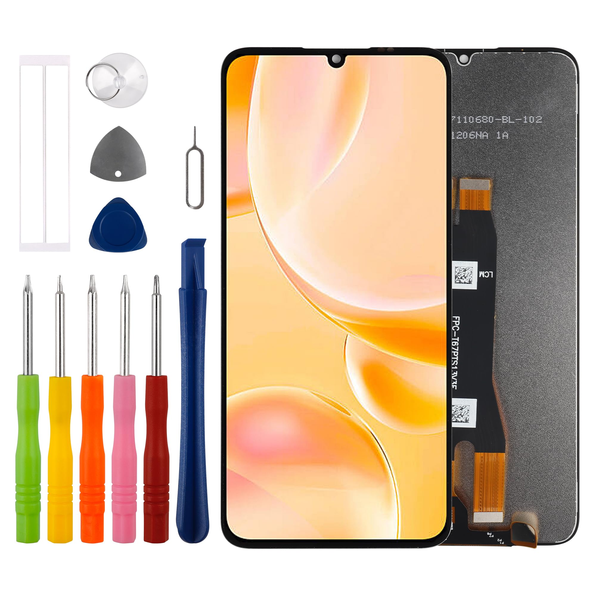Duotipa 6.75 Inch LCD Display Compatible with ZTE Blade A55 / A35