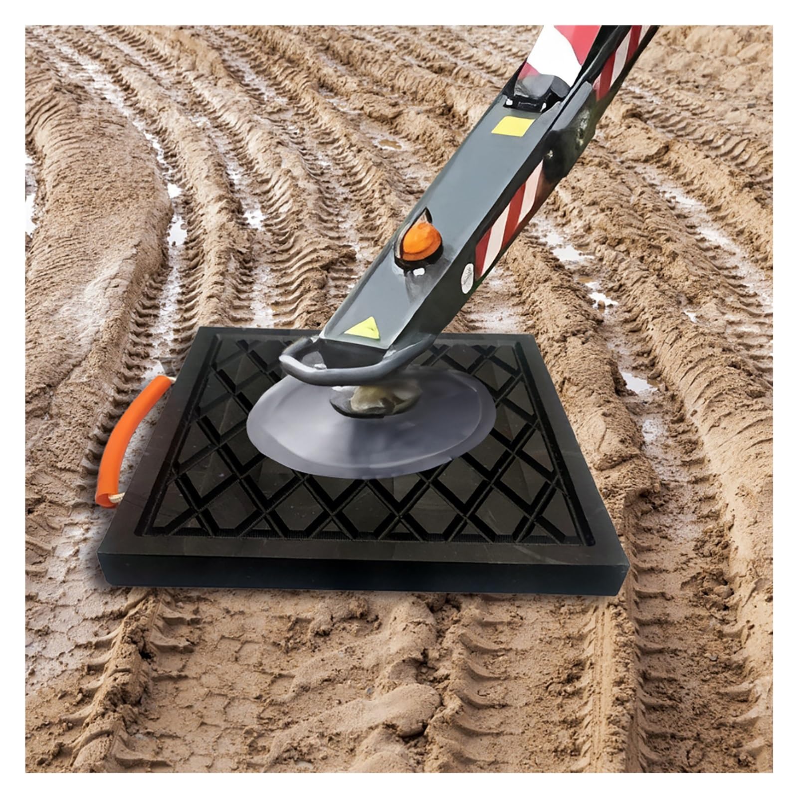 Stabilisierungs-Auslegerplatten für Krane, Nivellierplatten für Wohnmobile, Hochleistungs-Auslegerplatten für Krane, Camper, Wohnmobile, Stützfußstabilisierung - Nivelliermatten aus hochdich