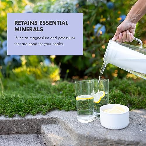 Miniatura 4 de LifeStraw Inicio - Jarra de filtro de agua, 10 tazas, espuma de mar, sin BPA, diseñada para la protección diaria contra bacterias, parásitos,