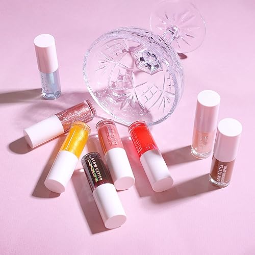 Vista 39 de Moira Glow Getter - Aceite hidratante para labios (009, rosa burbuja)