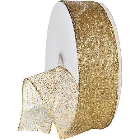 Morex Ribbon 7434 Planets Ribbon, Red, 2-1/2\" X 50 Yd