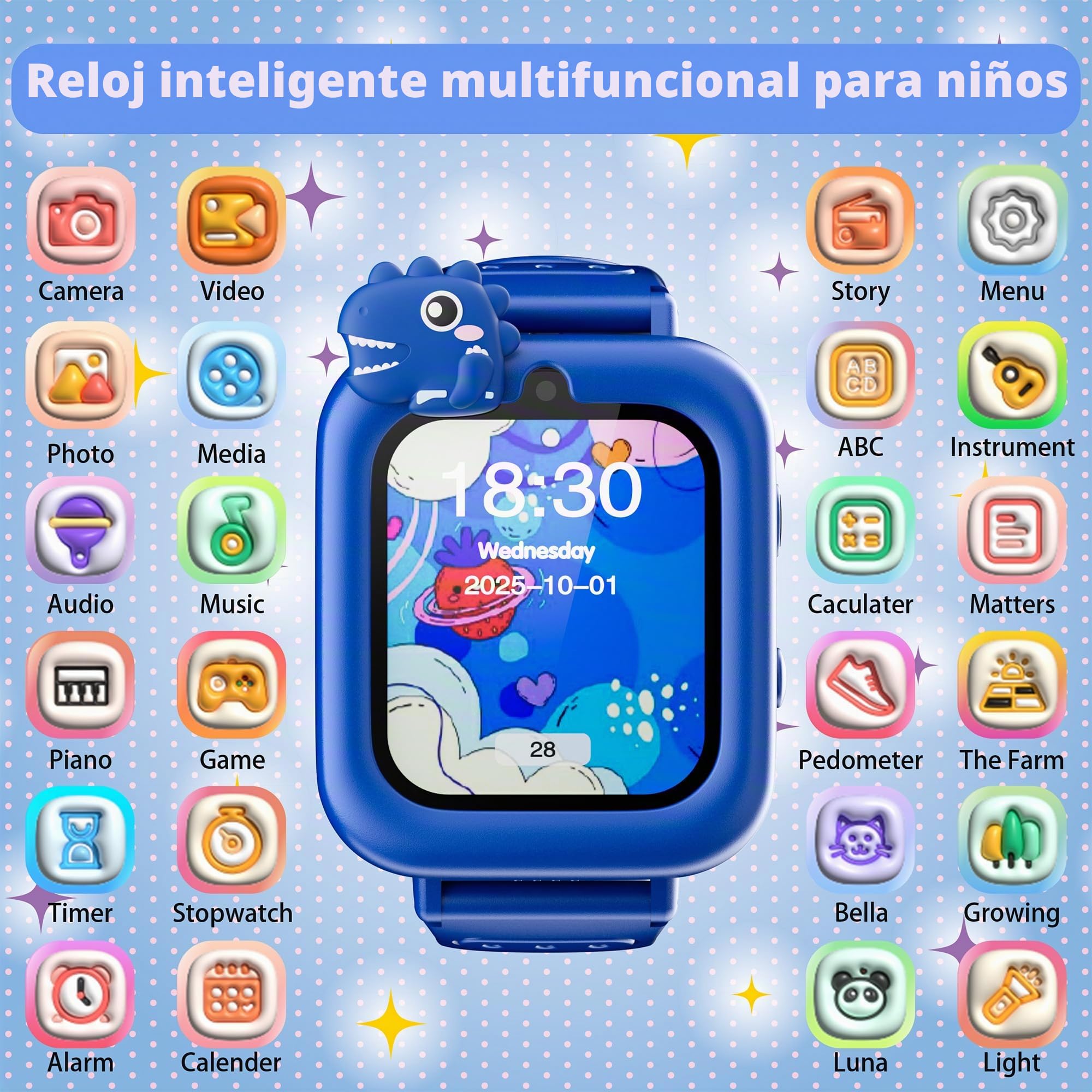 Reloj Educativo de Aprendizaje