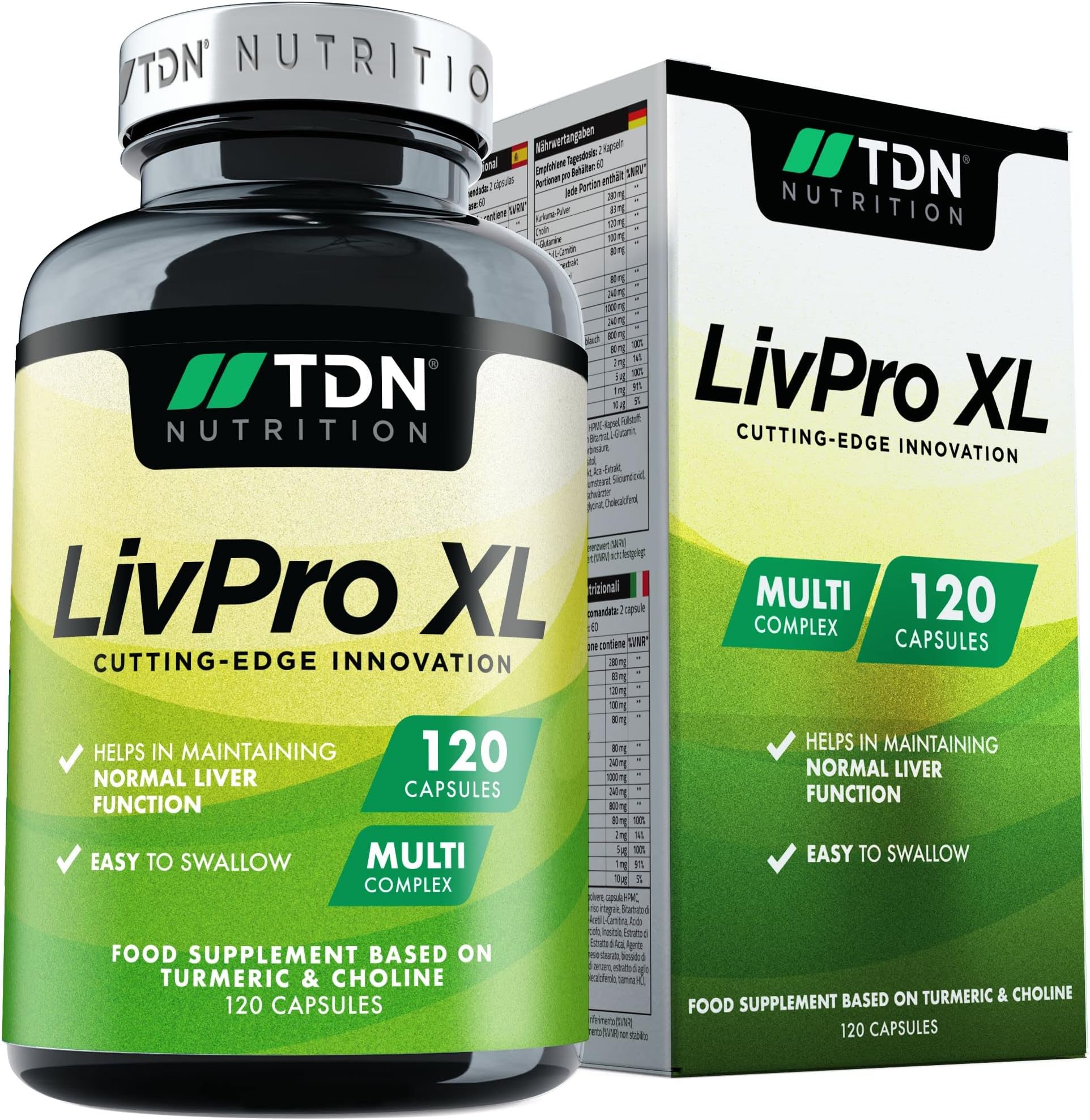 𝗡𝗘𝗪 𝟮𝟬𝟮𝟯* Liver Cleanse Detox & Repair, Liver Detox Supplement for Fat Digestion & Cholesterol Levels, 15x Natural Ingredients, Vegan Liver Support Supplement, 120 Capsules of Liver Supplement