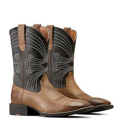 Ariat Sport Wide Square Toe Western Boots Men