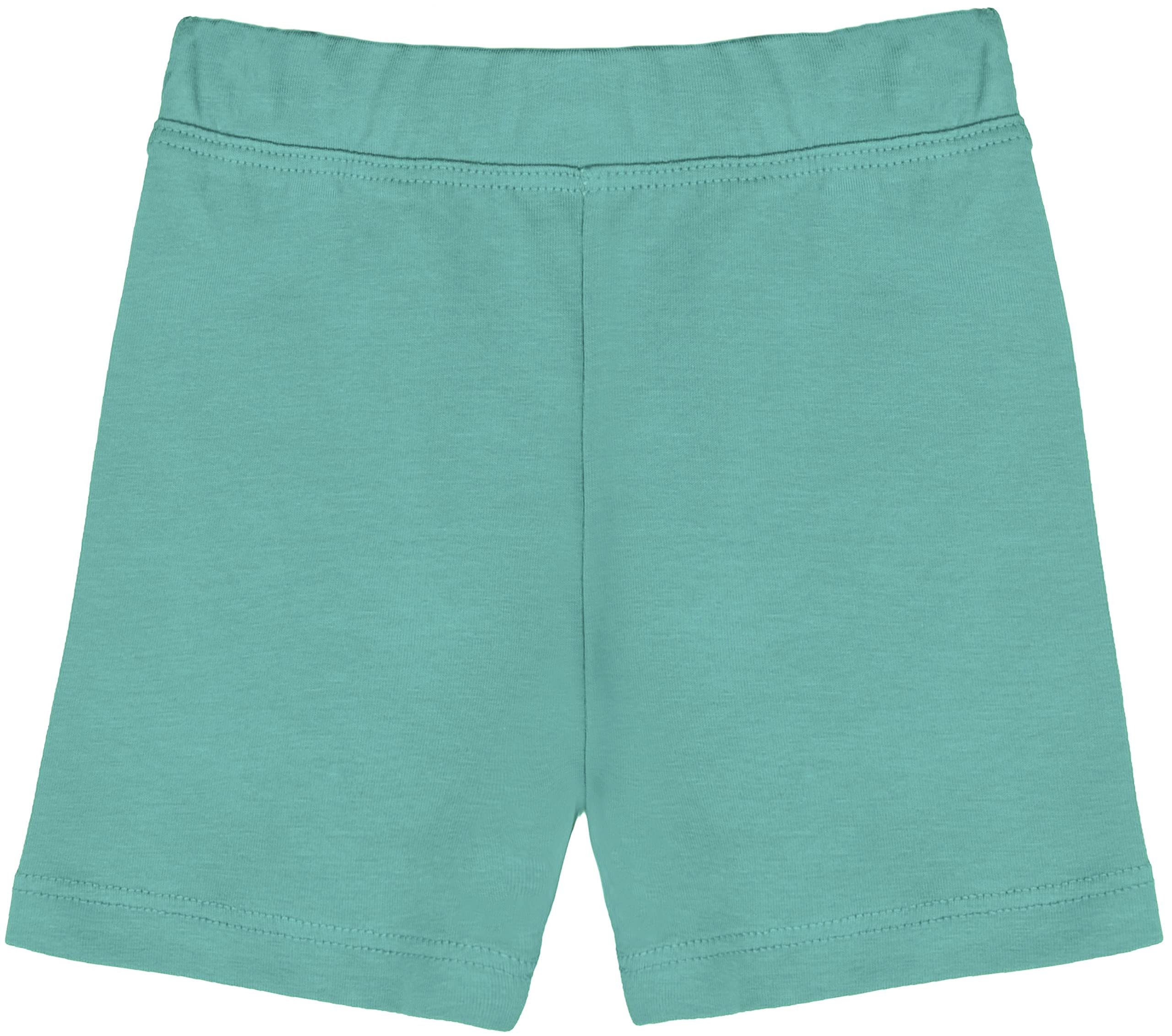 Lilax Girls' Basic Solid Soft Dance Short for Gymnastics or Under Skirts