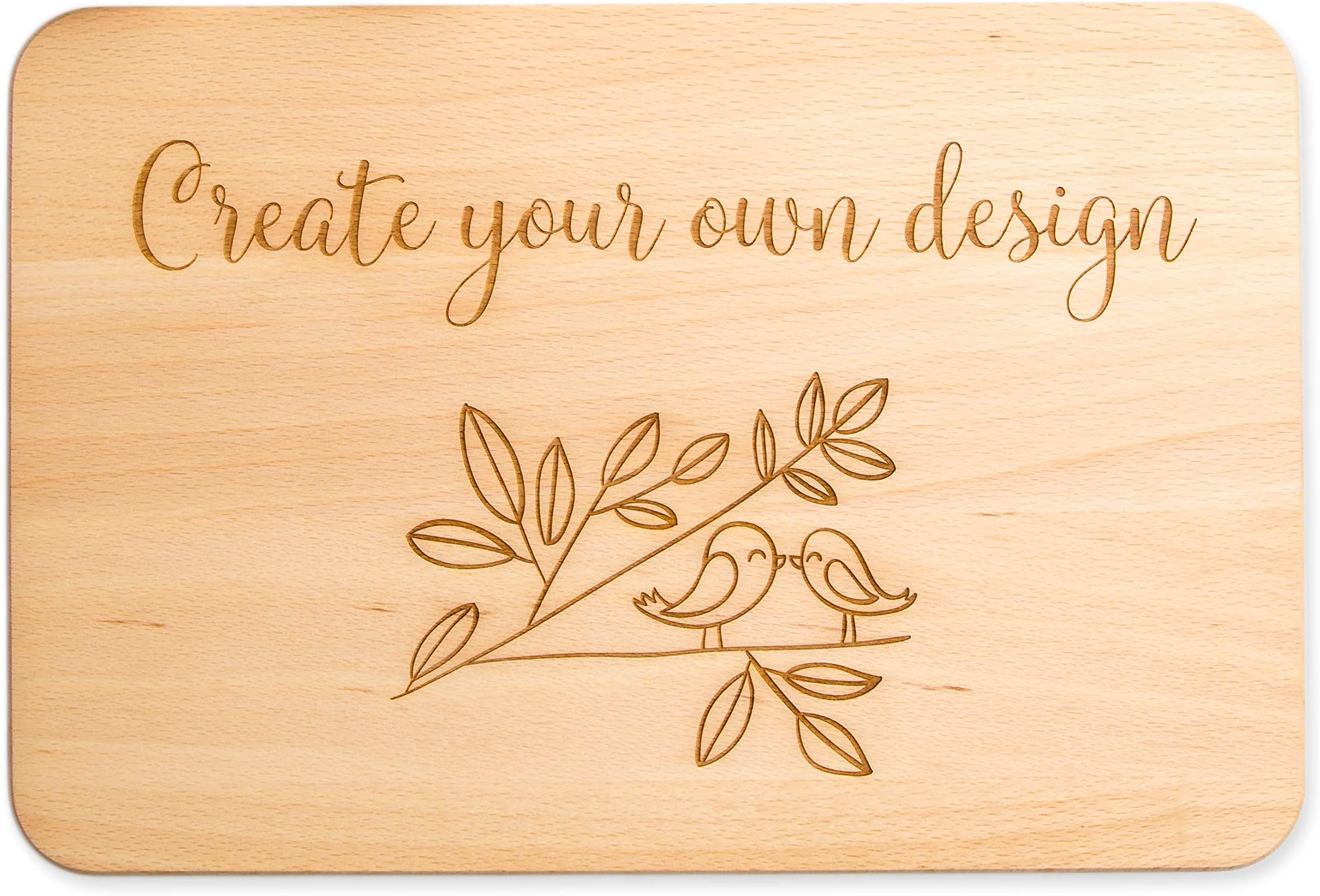 Personalised Engraved Cutting Board, Create Custom Gift, 100 Images to Choose...