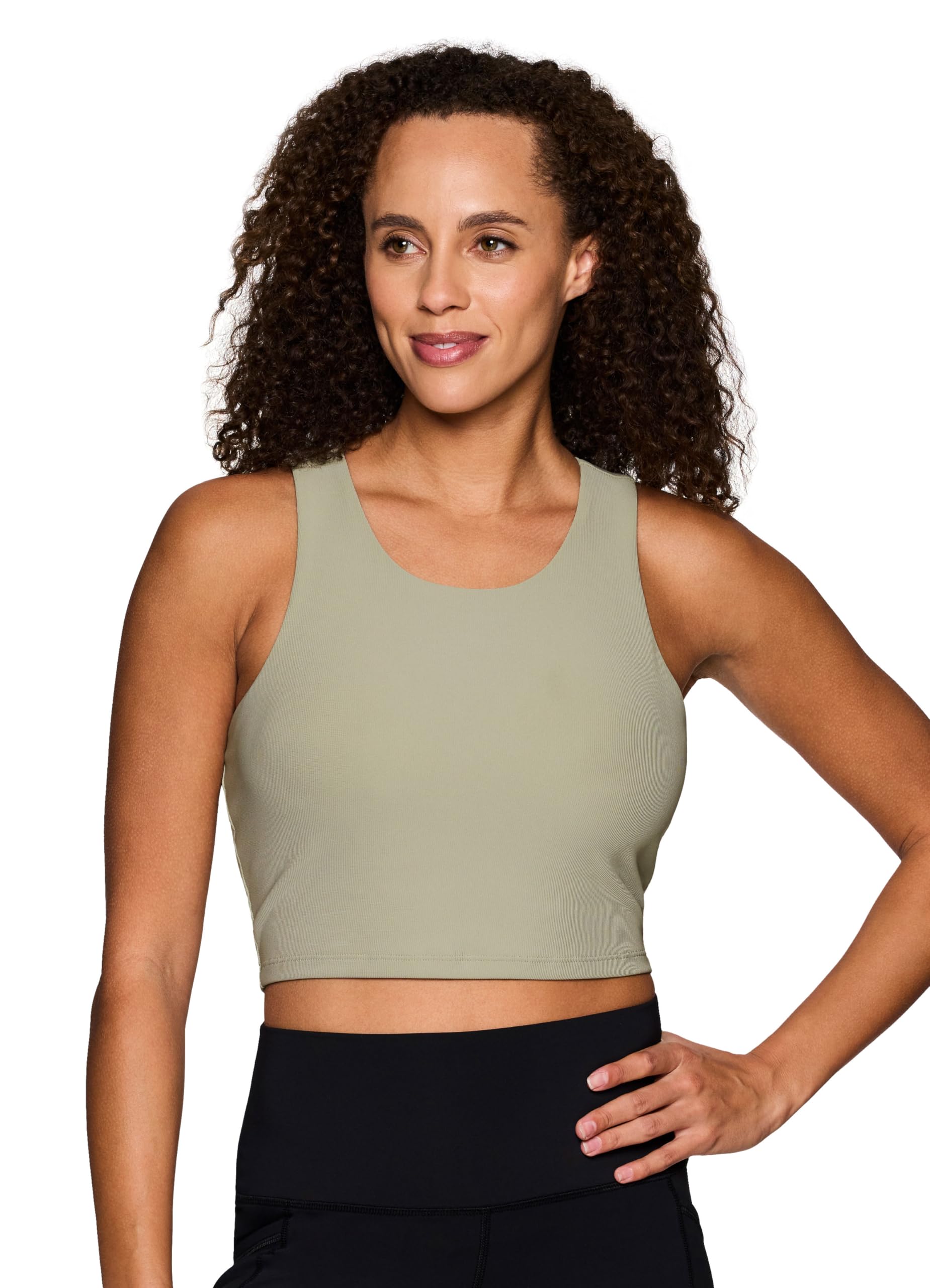Camiseta corta de moda con brasier integrado para entrenar cómoda 8