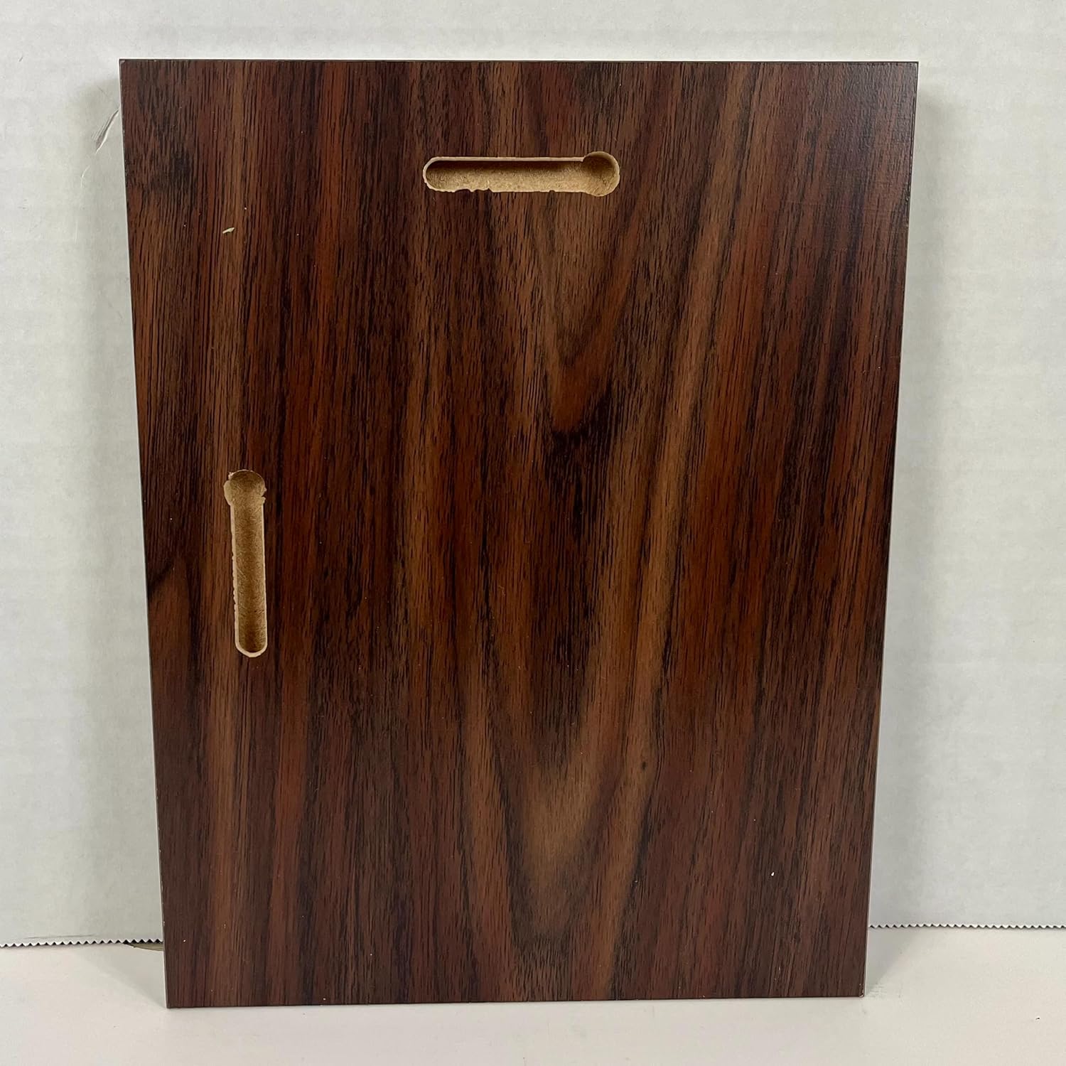 Finished Wood Plaque Blank, Perfect for Crafts, Multiple Sizes and Materials, Engravable Wooden Plaques (Walnut Finish, 14x18 inch)