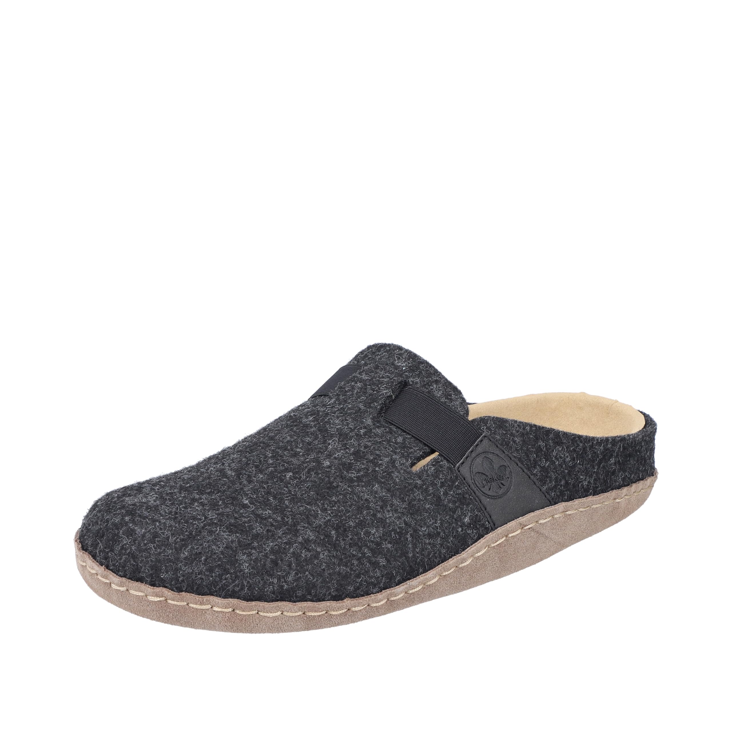 Rieker Women's 66392 Slippers, black, 6 UK