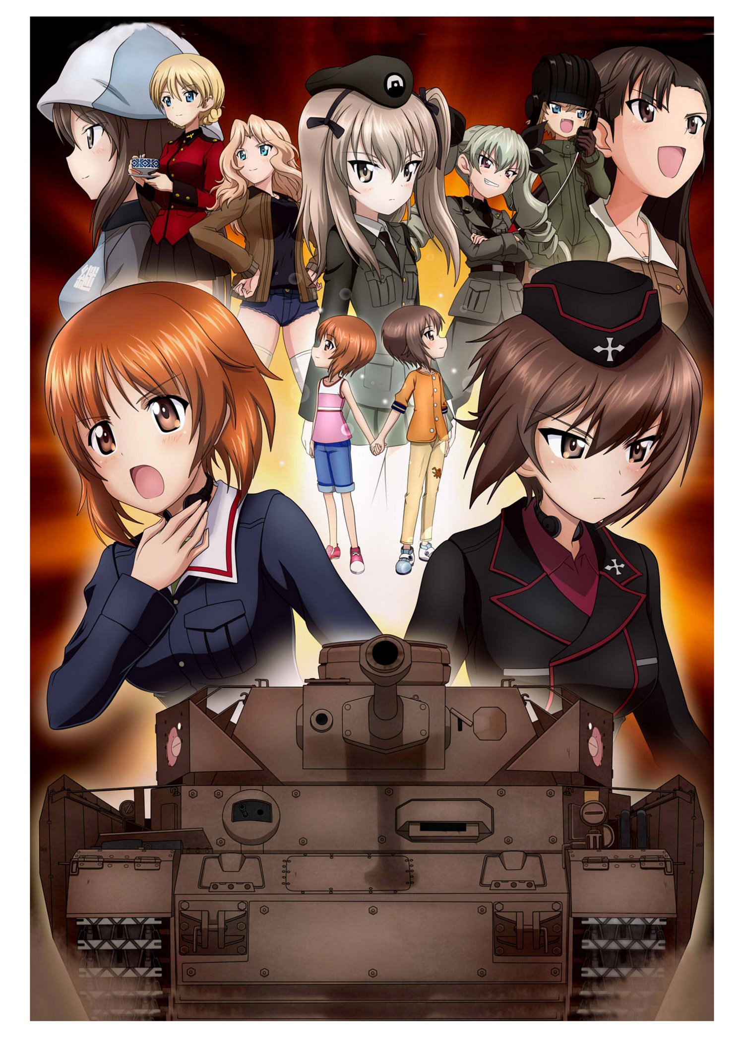Anime Wall Calendar 2020 12 Pages 20x30cm Girls Und Panzer Manga 2 Wall Calendars Amazon Com Au