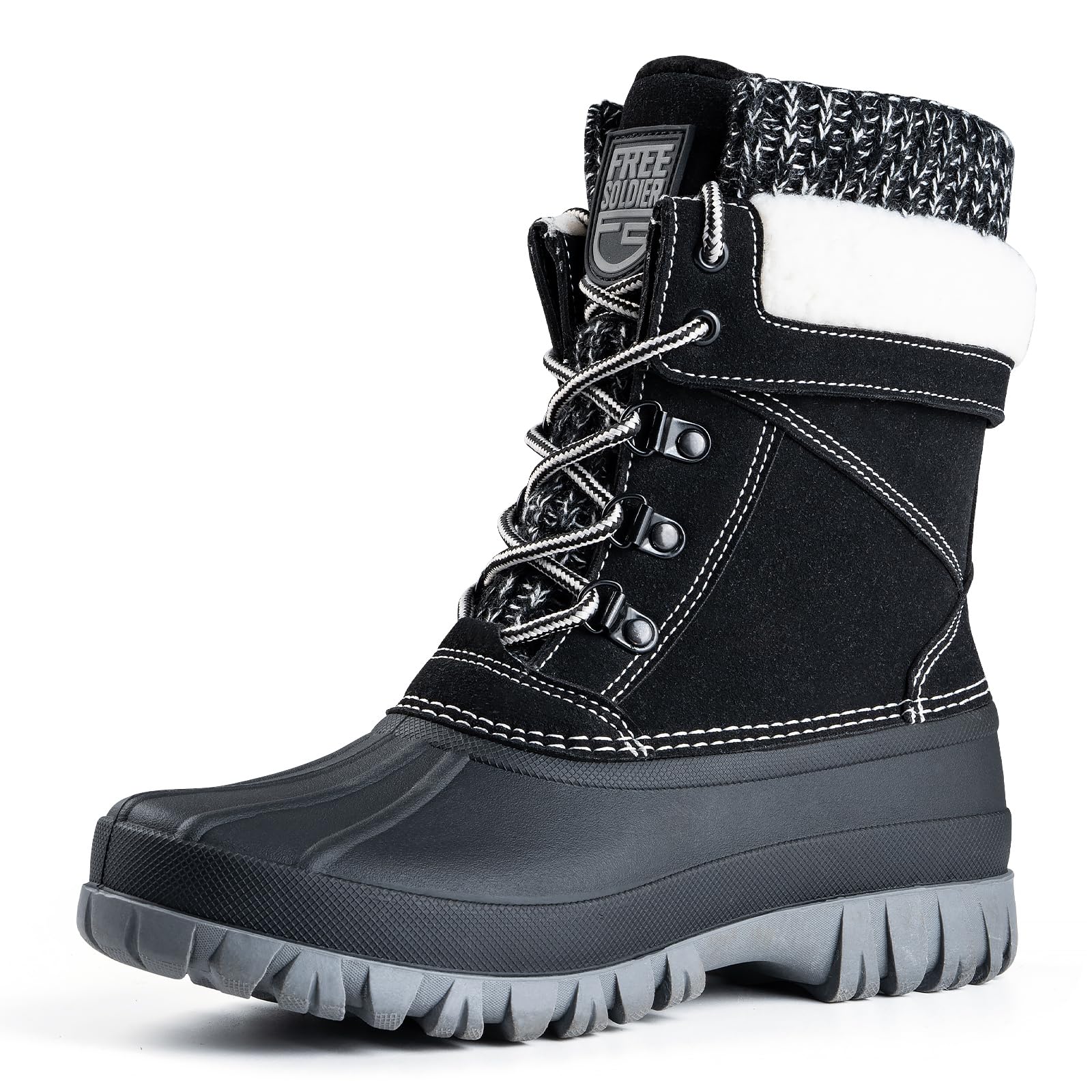 Bottes de neige imperméables et chaudes FREE SOLDIER