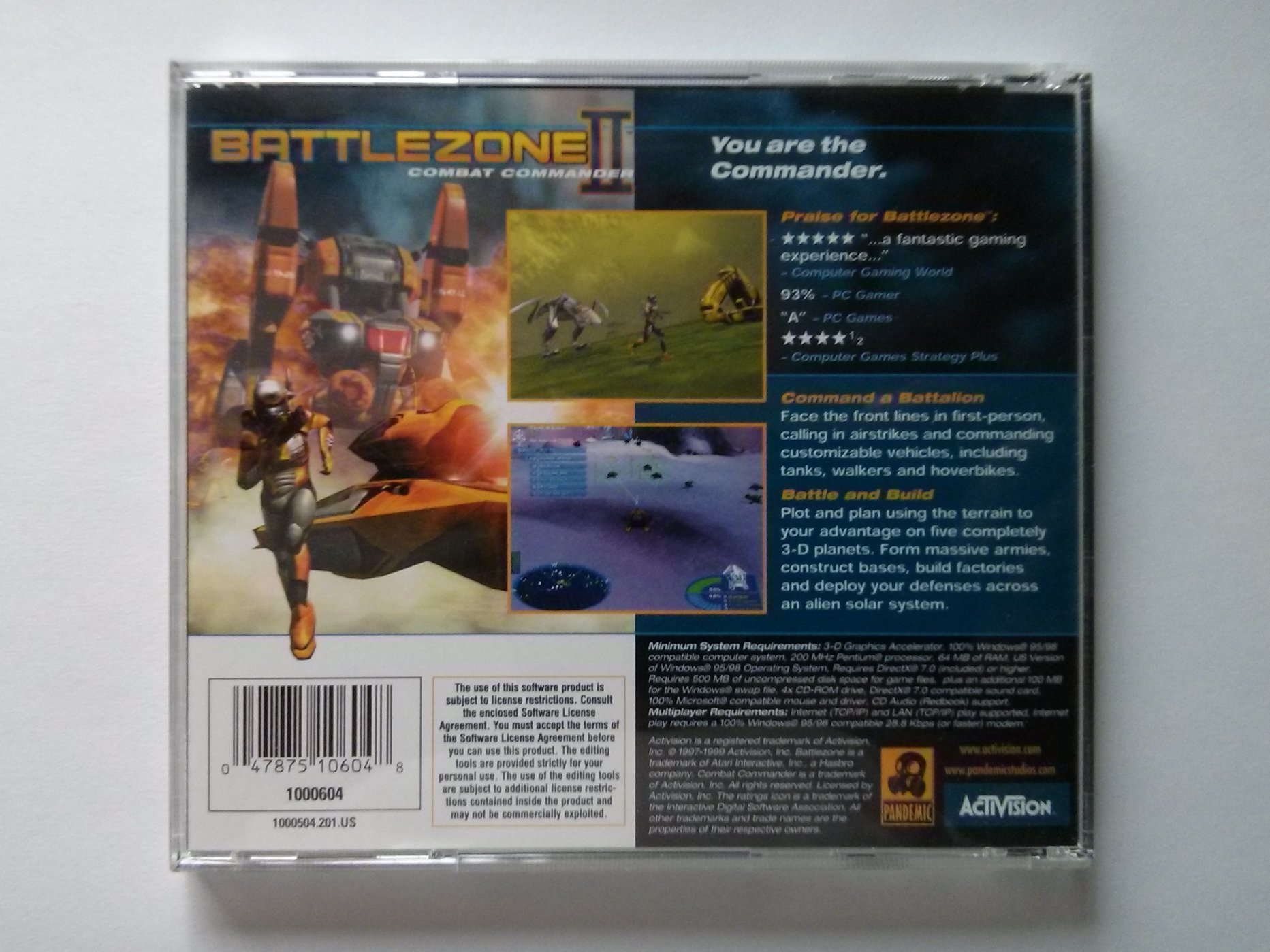 Amazon.com: Battlezone 2 (Jewel Case) - PC : Video Games