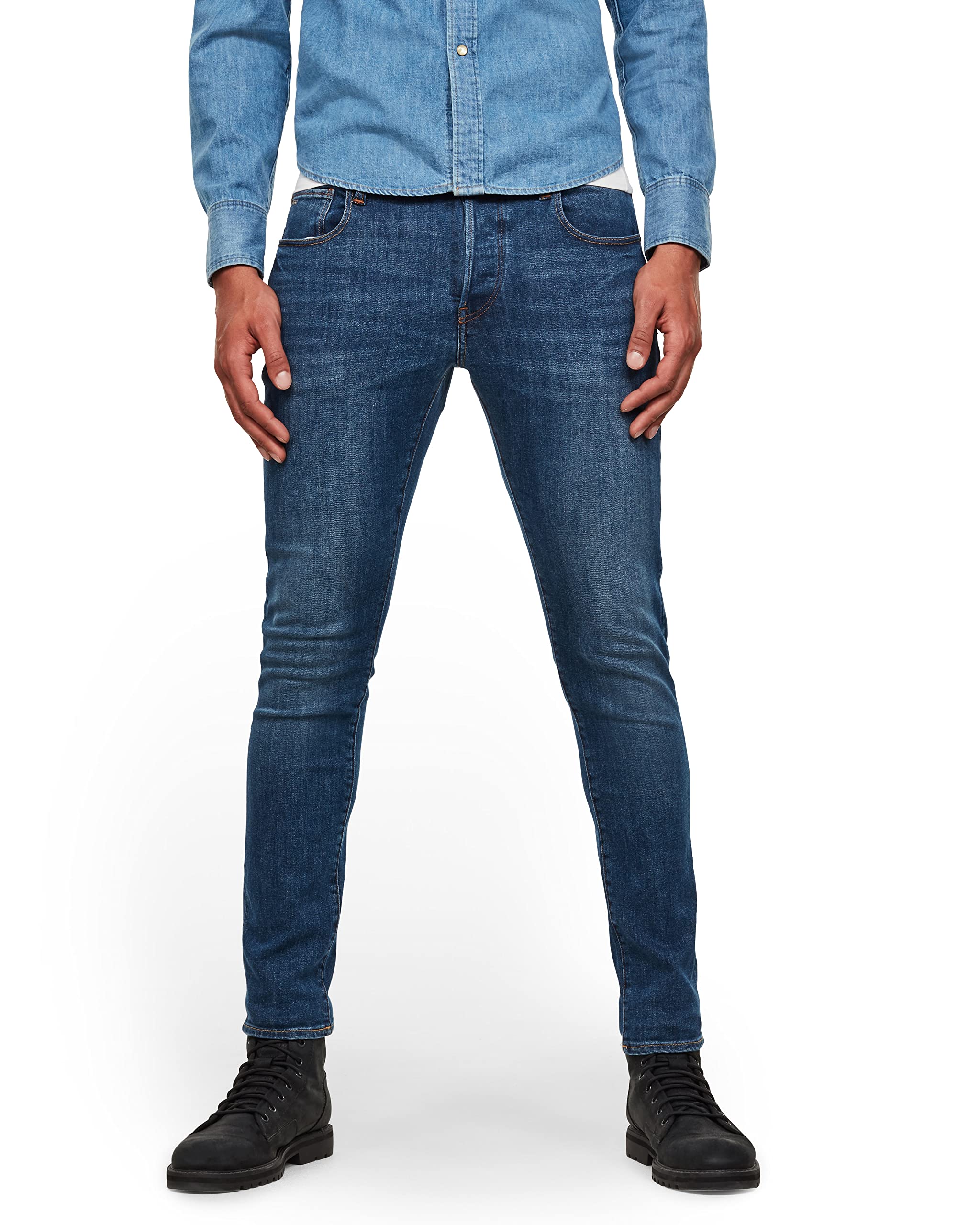 G-Star Men's 3301 Slim Jeans — view 96