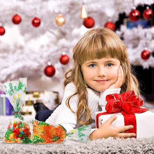 Miniatura 3 de Boao - Bolsas de celofán para el día de San Valentín, 100 unidades, con 150 piezas de lazos giratorios, para regalos de San Valentín