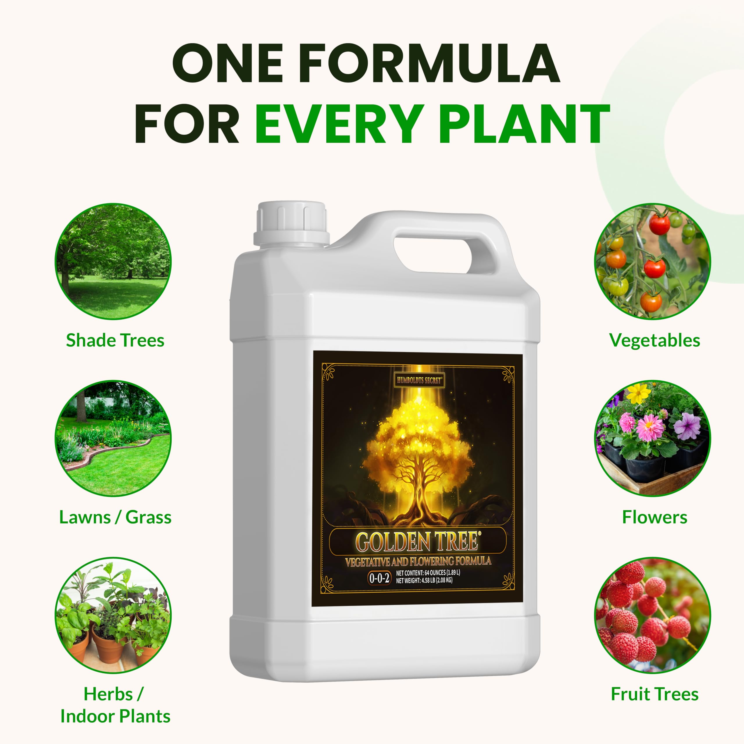 Magico alimenti vegetali: Humboldts segreta Golden Tree – acceleratore di crescita – ausbeute INCR easer – kranke Pianta Rescuer – All in One di sostanze nutritive ADDITIVE – 100% bio