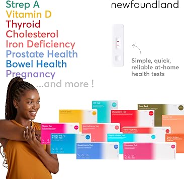 Newfoundland HIV Test Kit - 1 Test - HIV Positive Detection - 99% Accurate Home Test for Viral Load Levels - CE Certified - Blood Test Kit for HIV-1, HIV-2 Immunodeficiency - Detect Early HIV Signs