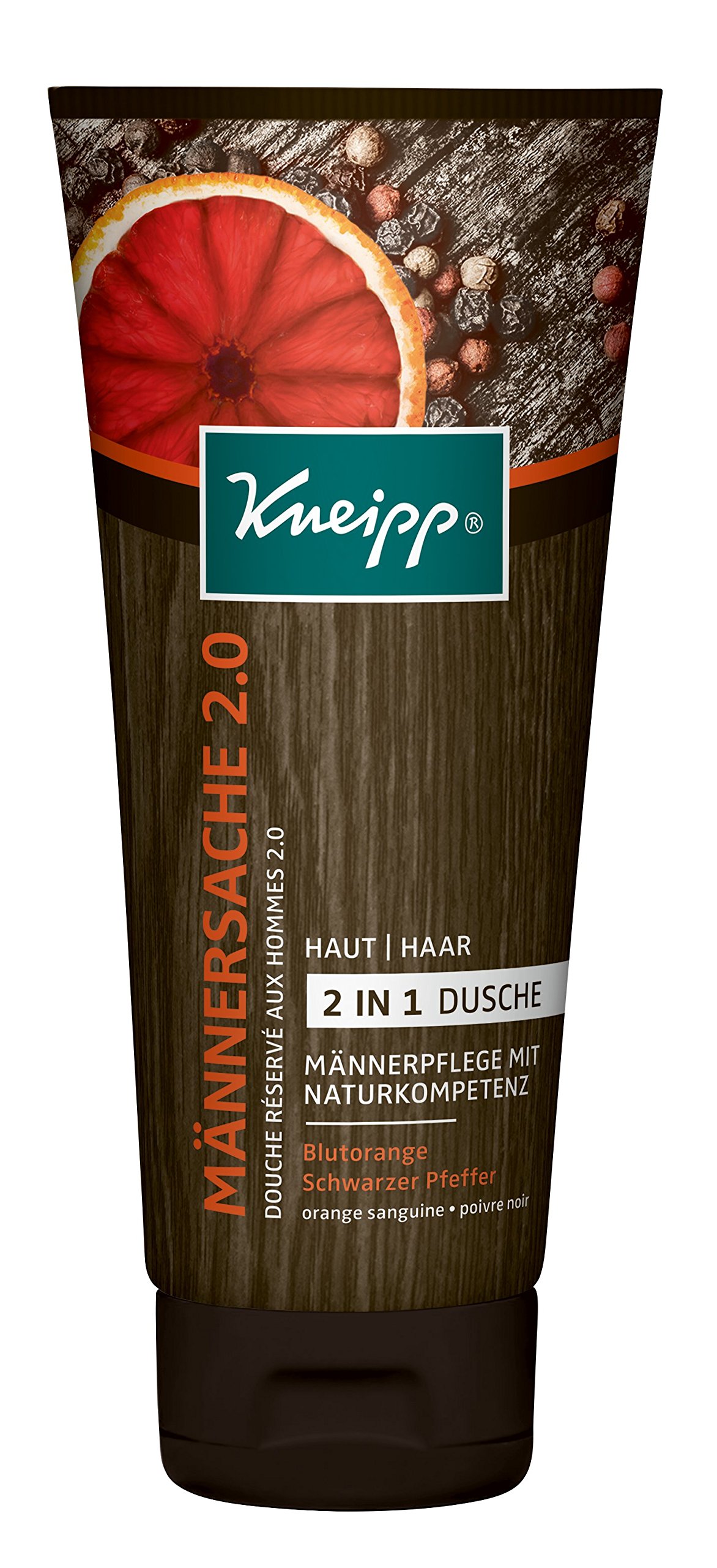 Kneipp Scented Shower Gel Men's Fact 2.0 3 Pack (3 x 200 ml)