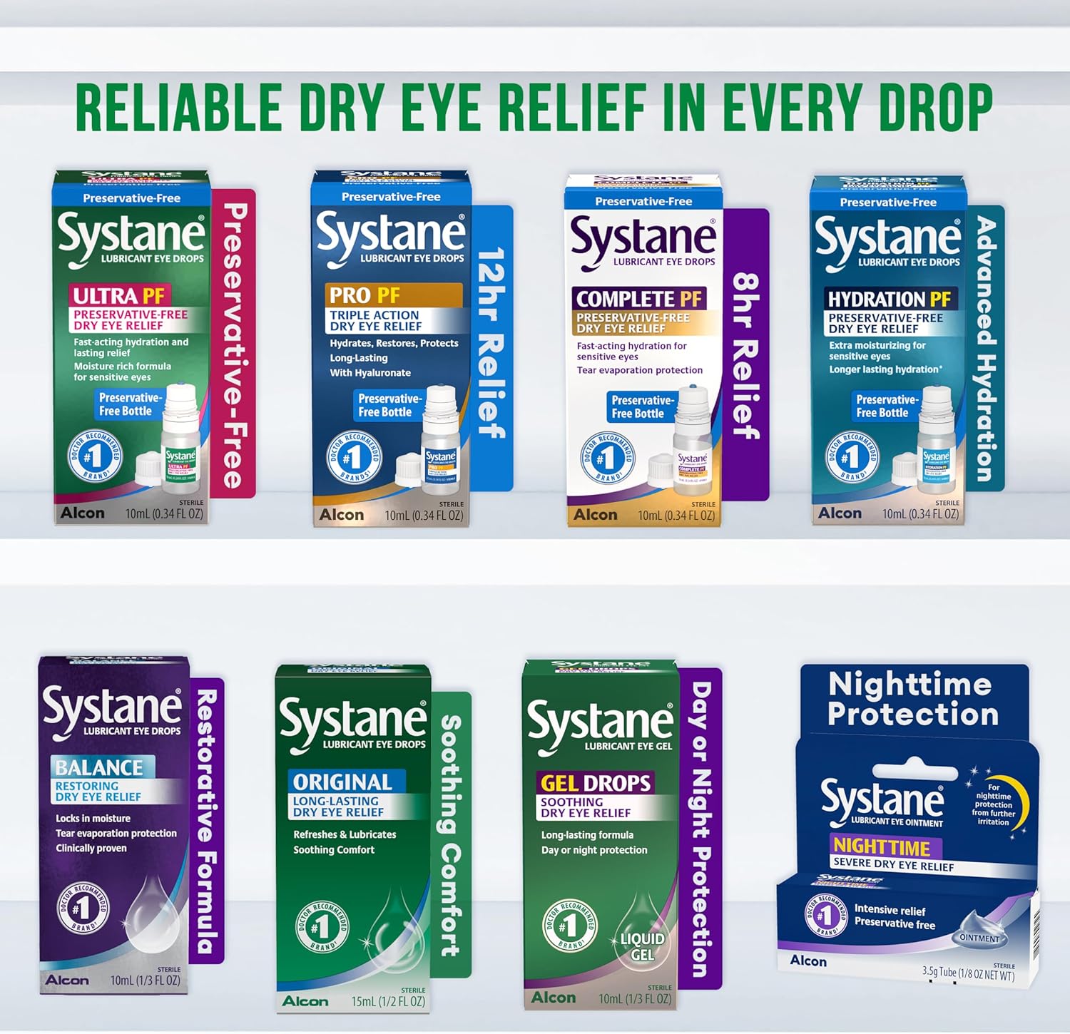 Systane Ultra Lubricant Eye Drops, 60 Count (Pack of 1), (Packaging may vary) - Image 6