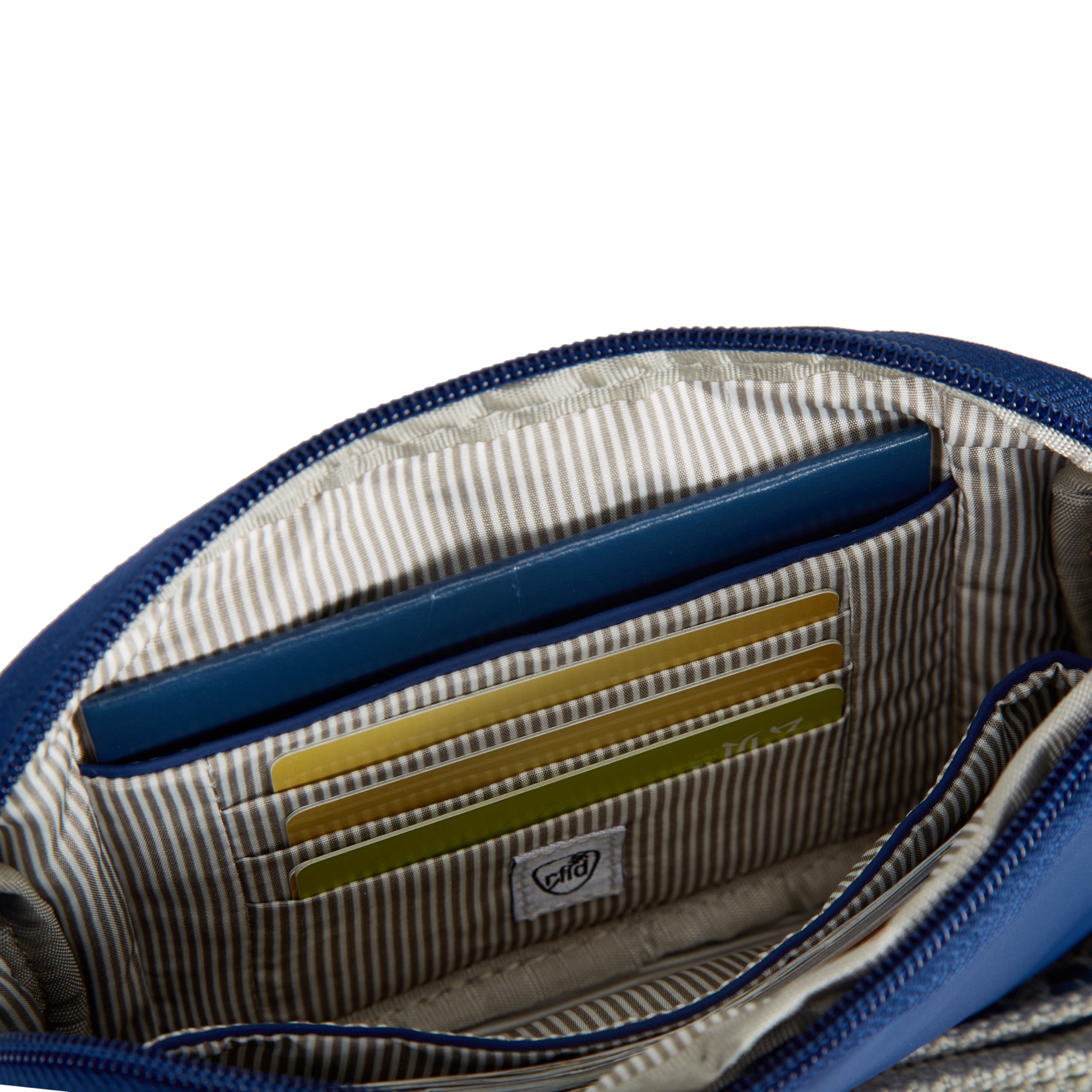 Travelon Boho Écharpe antivol pour téléphone Bleu, Bleu luxuriant