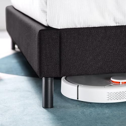 Miniatura 6 de ZINUS Avery - Cama de plataforma con cabecero reclinable y puertos USB, no necesita somier, cabecero ajustable acolchado con altura personalizable,