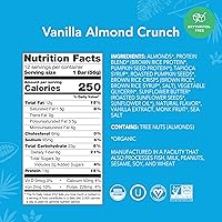 Vista 98 de ALOHA Barras de proteína orgánicas a base de plantas, expreso de chocolate (85 mg de cafeína), 12 barras, veganas, bajas en azúcar, sin gluten