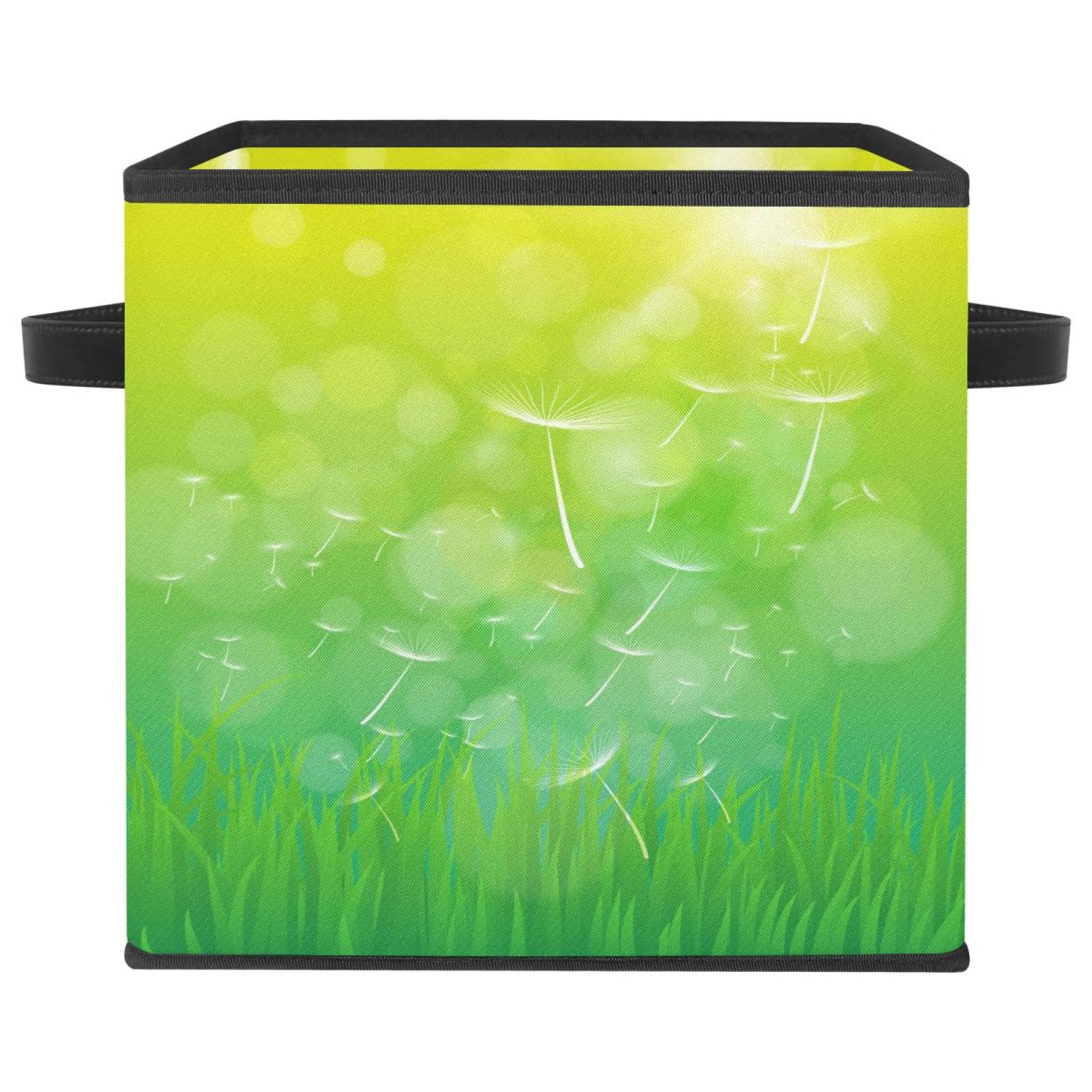 Boîte de rangement pliable grand volume organiseur en tissu rigide pour jouets et livres