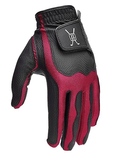Handy Picks Men’s Golf Gloves, Premium Japanese Synthetic Leather, Stretch