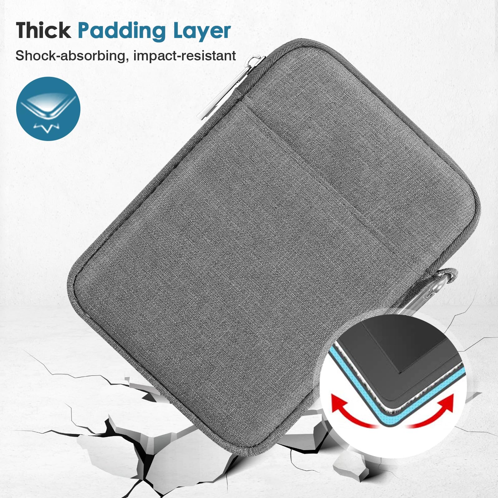 MoKo 6-7 Inch Kindle Sleeve Compatible With 7" KindleColorsoft 2024, 6