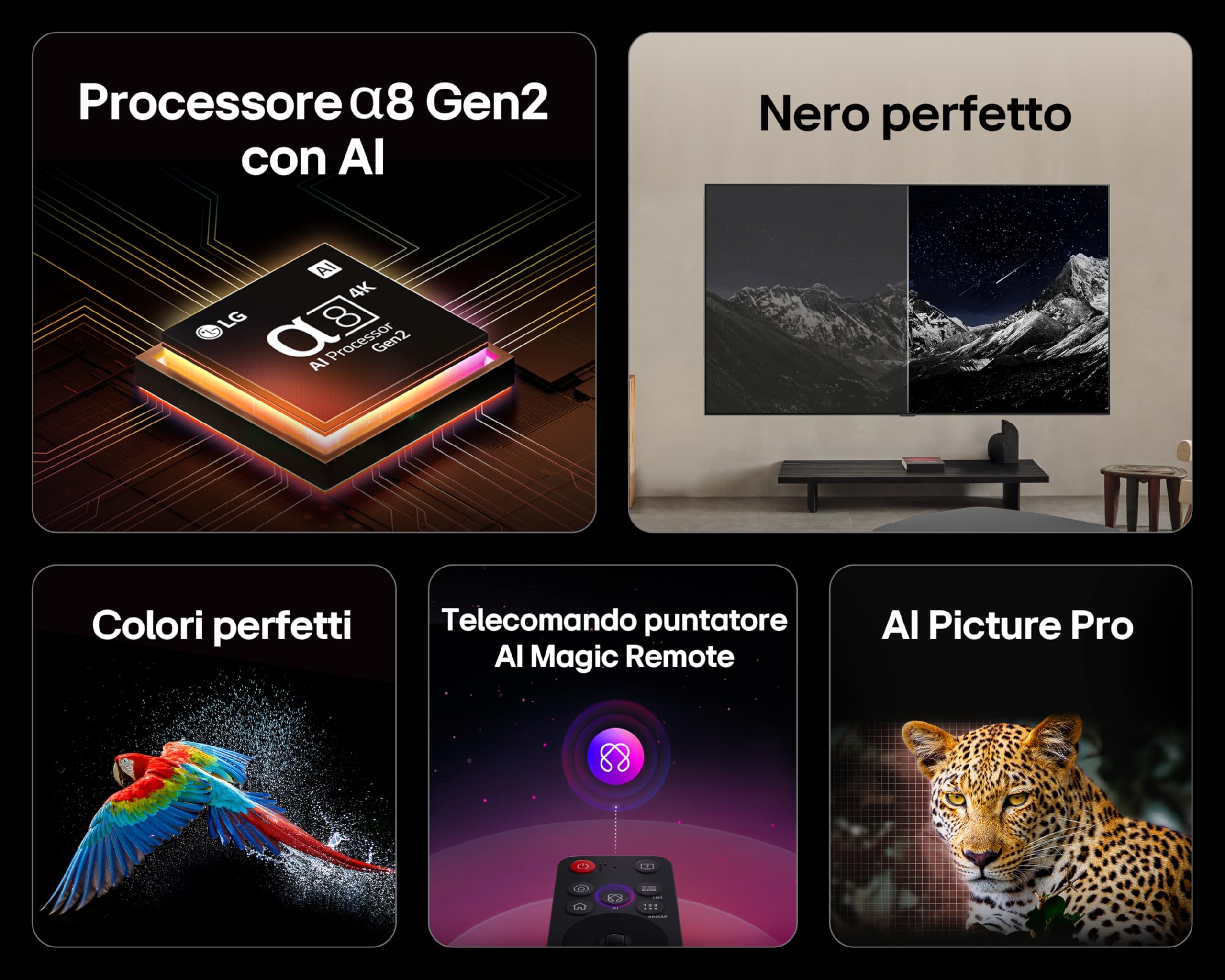 LG OLED AI B5 TV 48 Pollici 4K Smart - Dettaglio